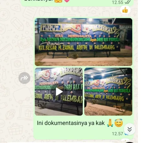Pengiriman Papan Bunga Duka Waru Bantarkawung