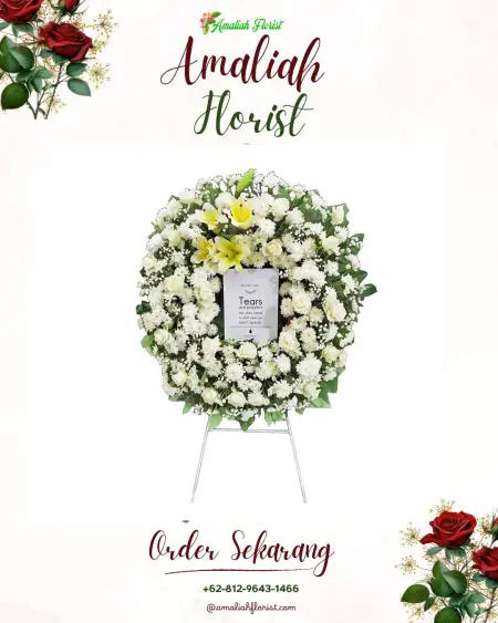 Krans Bunga Duka Waru Bantarkawung